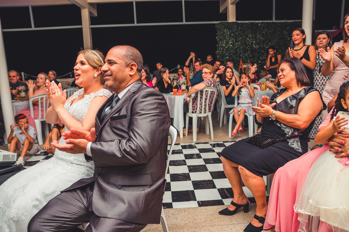 fotos de casamento na recepção
