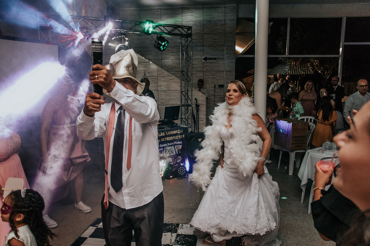 fotos de casamento na recepção