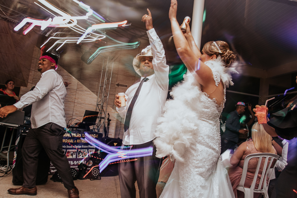 fotos de casamento na recepção