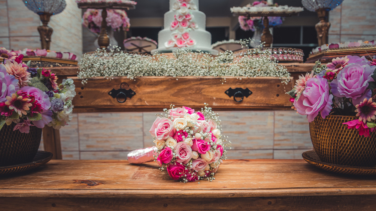 buque da noiva em casmento