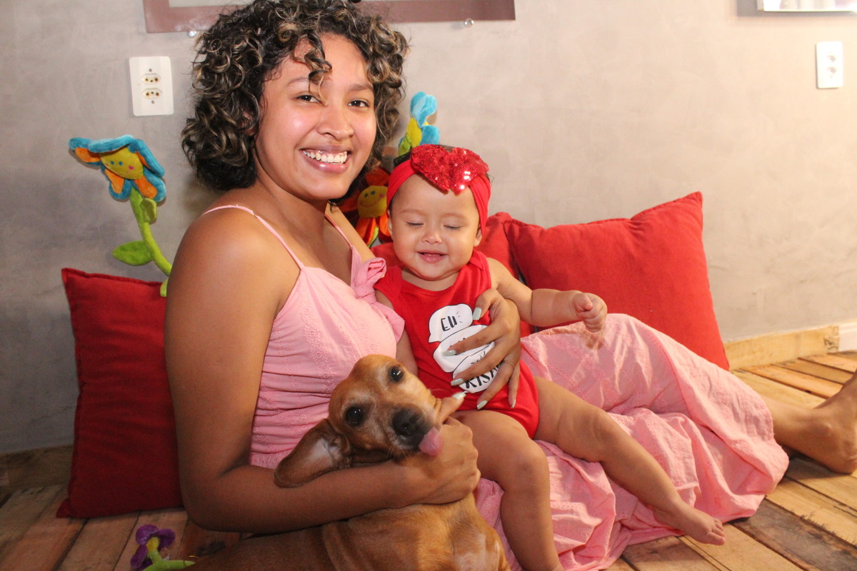 Ensaio Família em Estúdio