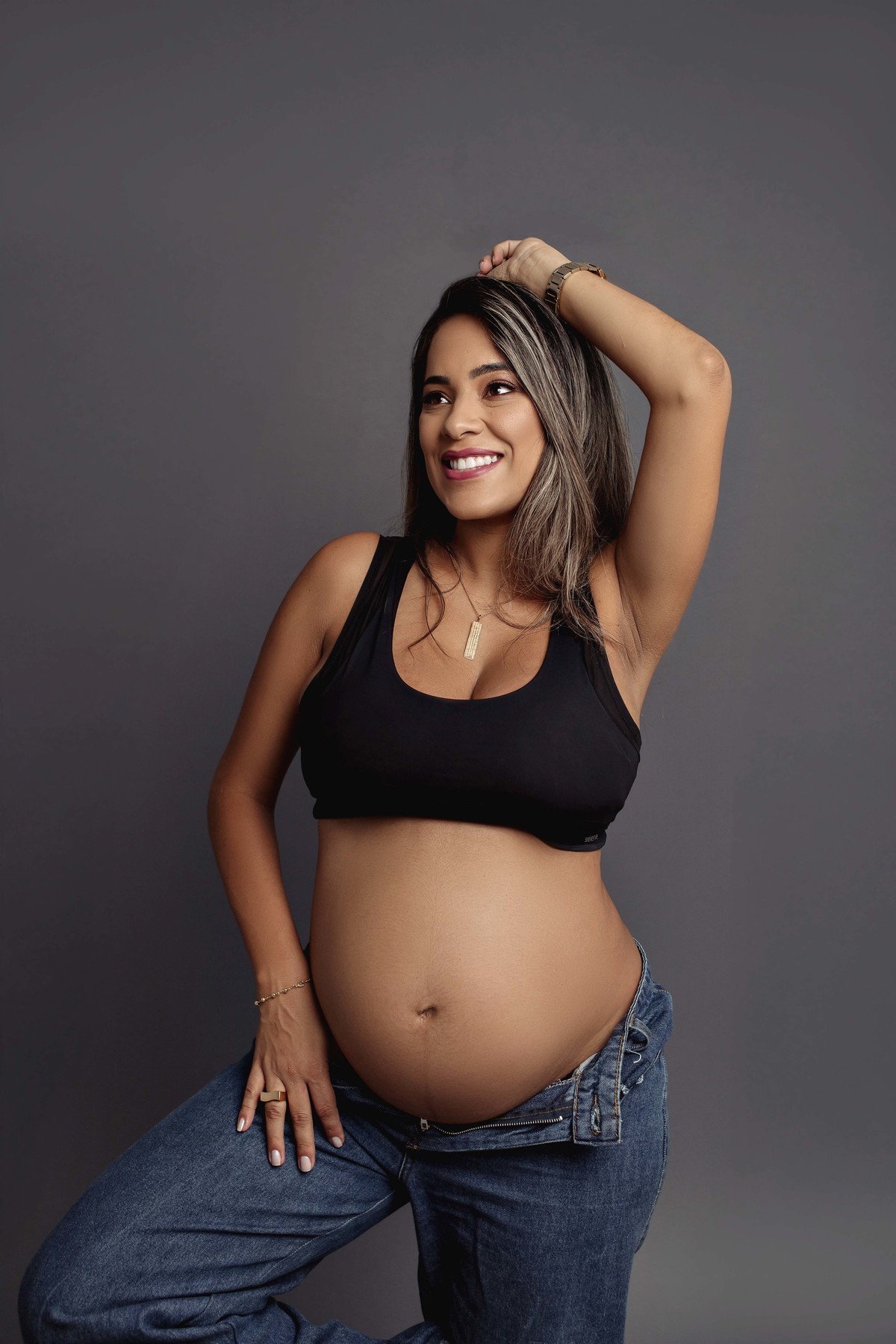 Ensaio de gestante em Belo Horizonte MG estúdio Aline Araújo Fotografia Pampulha 