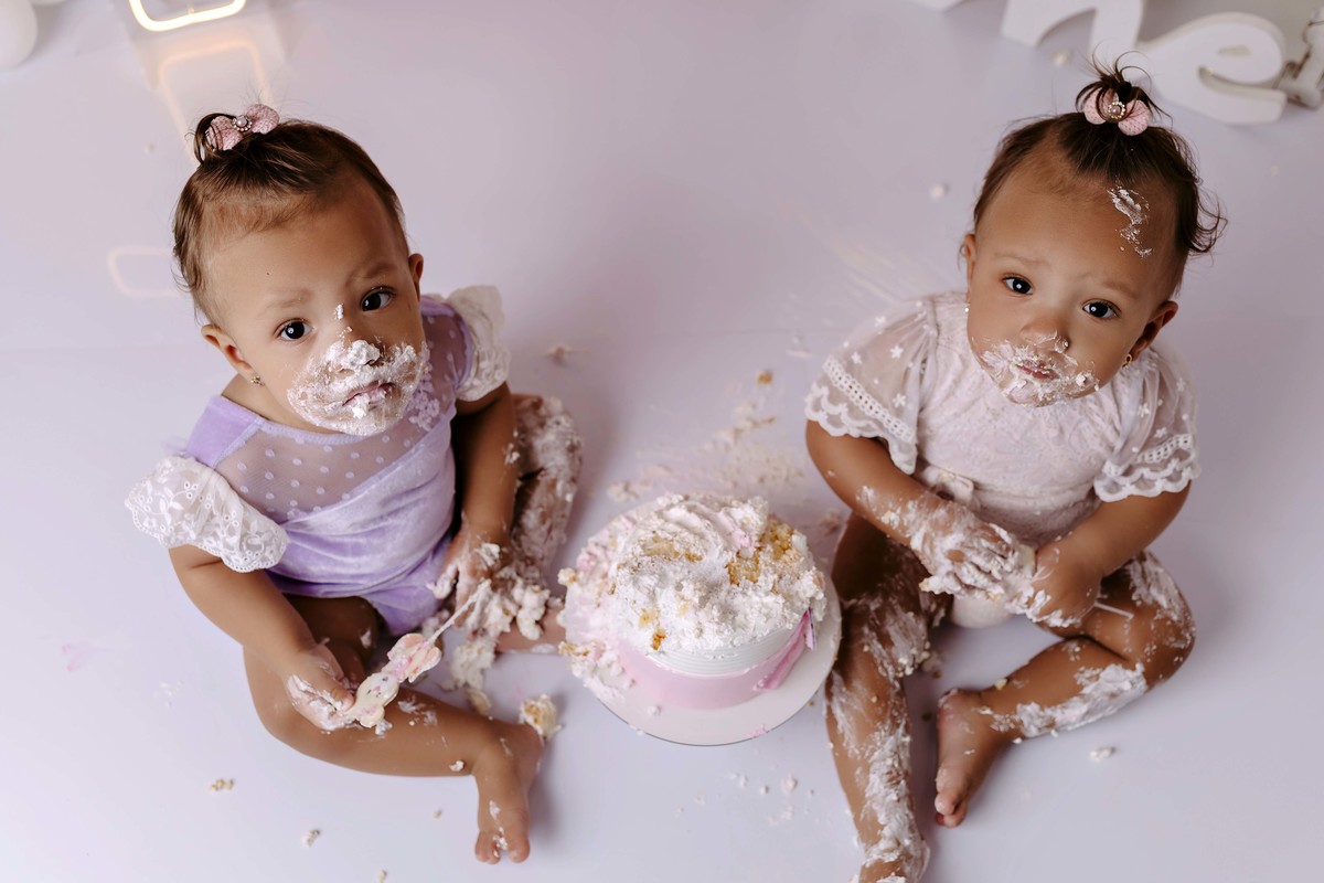 Smash the Cake ursinhas estúdio Aline Araújo Fotografia BH