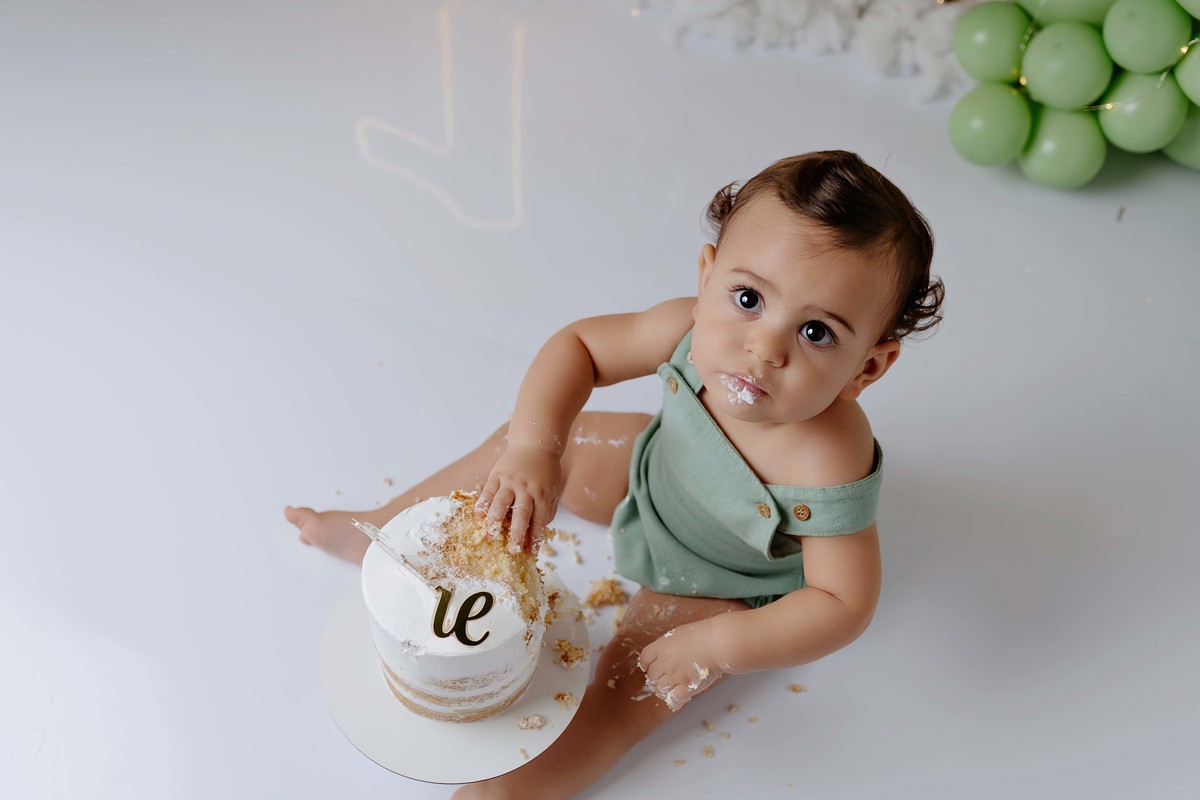 Smash the Cake boho kids estúdio Aline Araújo Fotografia BH