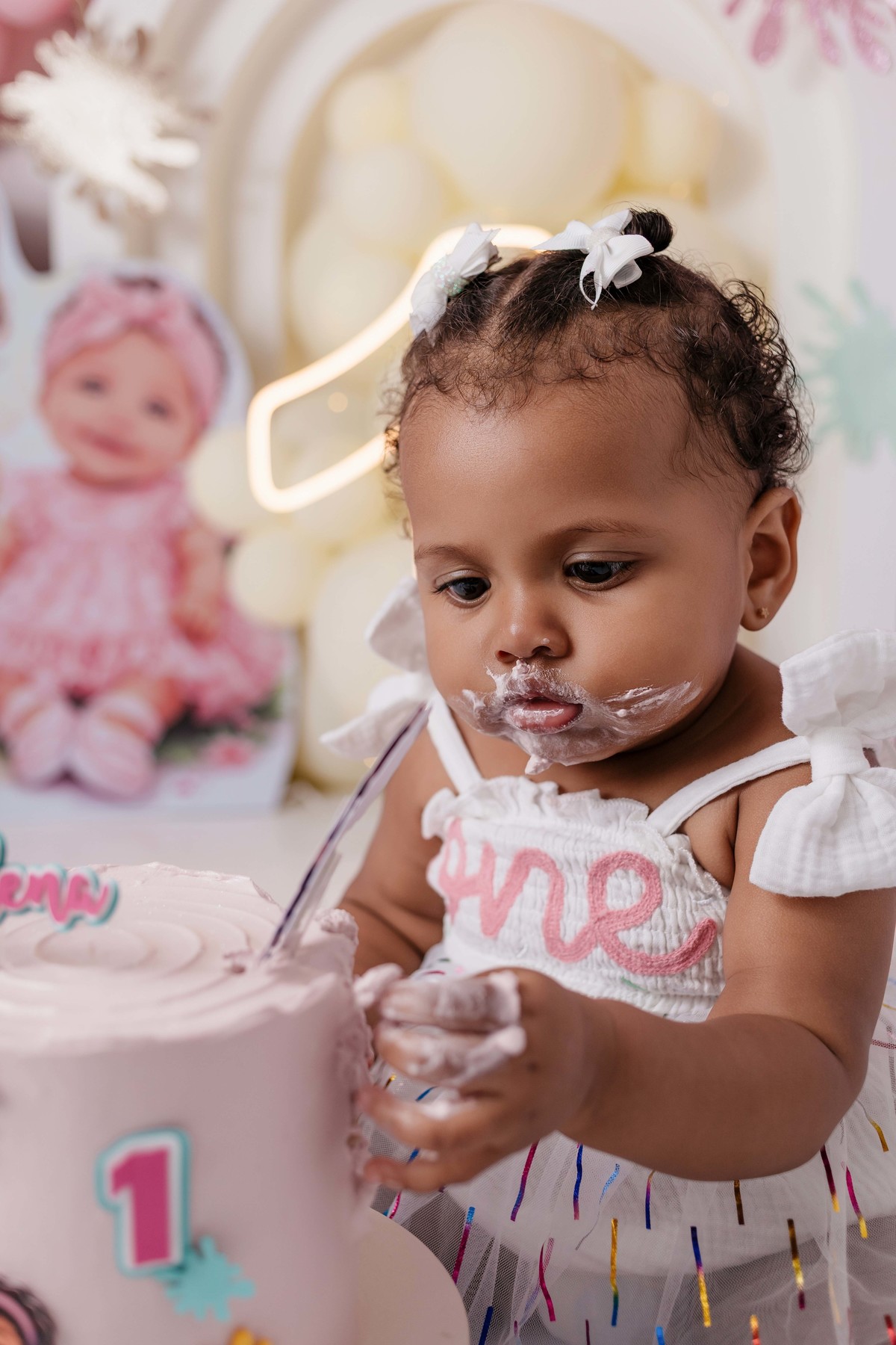 Smash the Cake o maior pintor do mundo estúdio Aline Araújo 