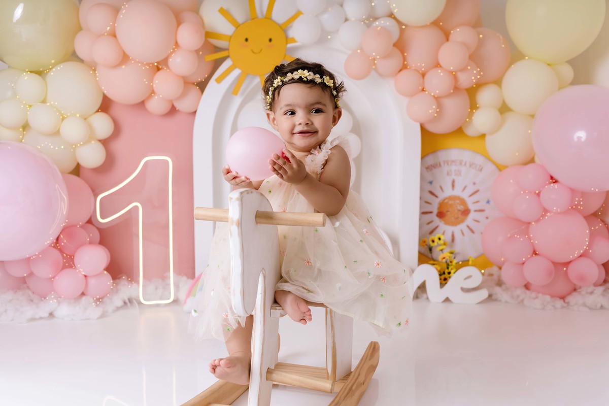 Smash the Cake baby primeira volta ao sol Aline Araújo 