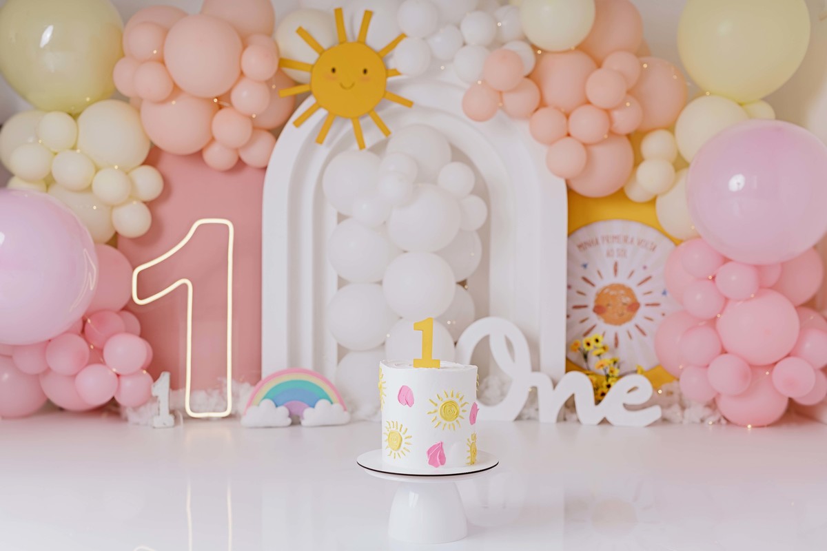 Smash the Cake baby primeira volta ao sol Aline Araújo 