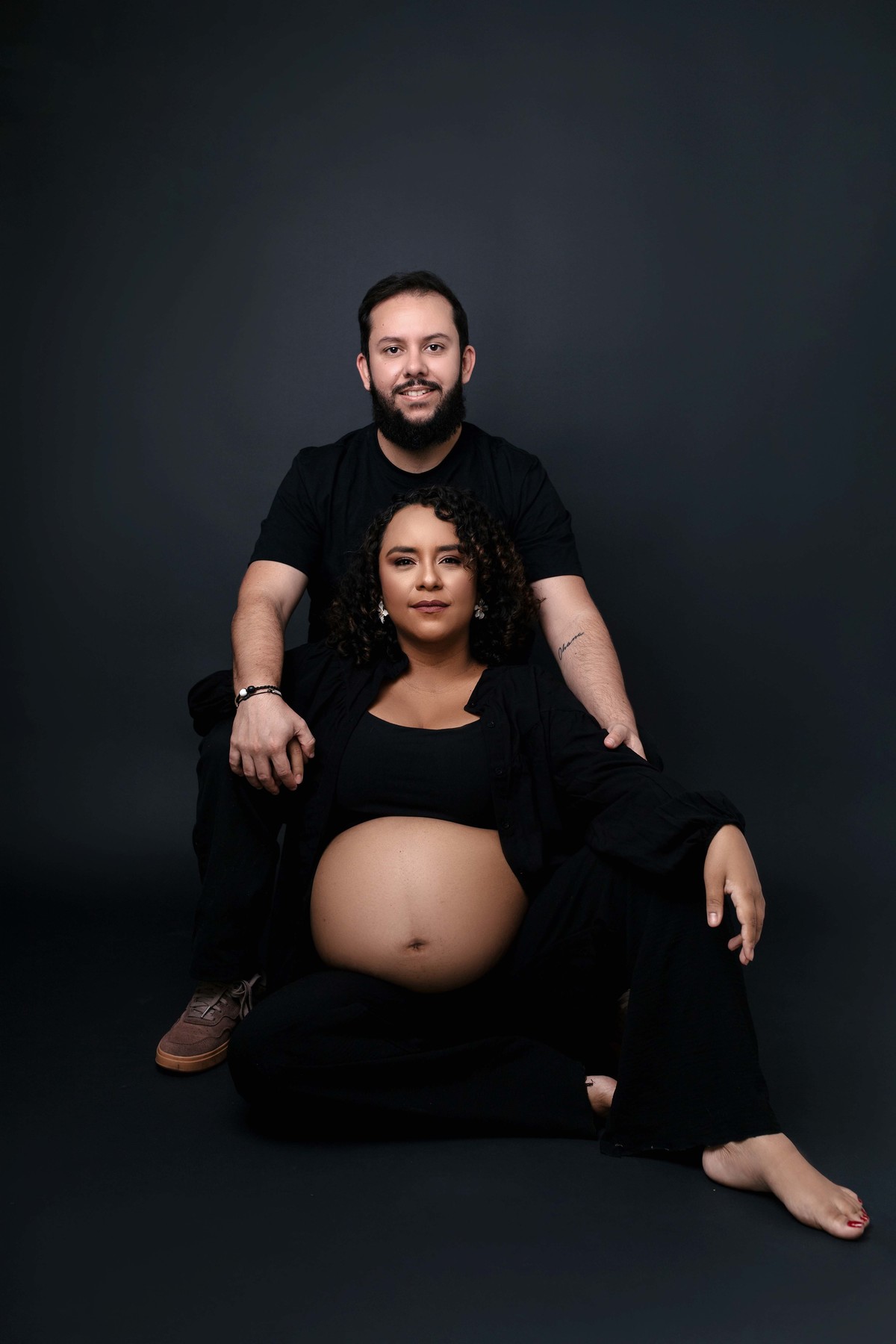 ensaio de gestante em Belo Horizonte estúdio aline araujo fotografia