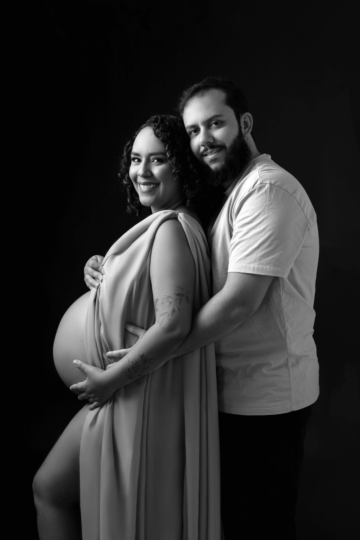 ensaio de gestante em Belo Horizonte estúdio aline araujo fotografia