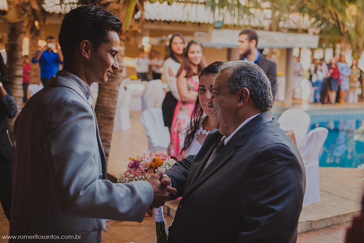 Casamento realizado em presidente eptacio - sp. fotografado por romerito santos.