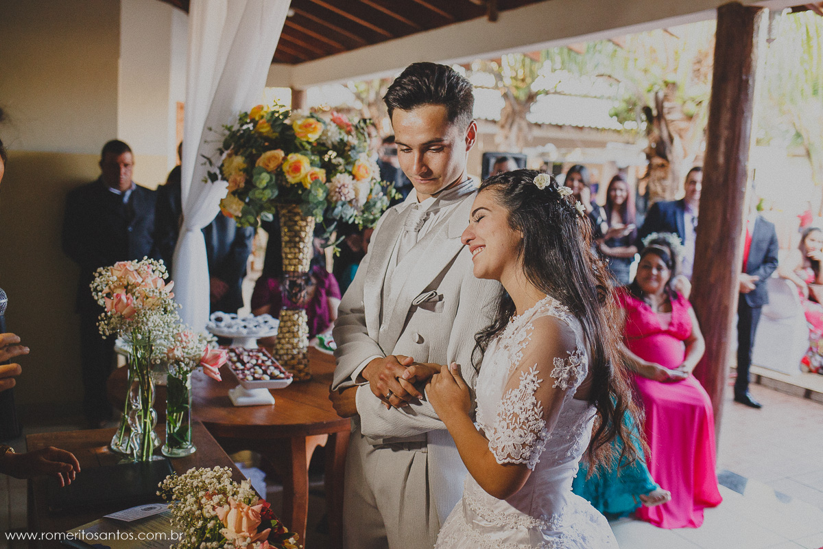 Casamento realizado em presidente eptacio - sp. fotografado por romerito santos.
