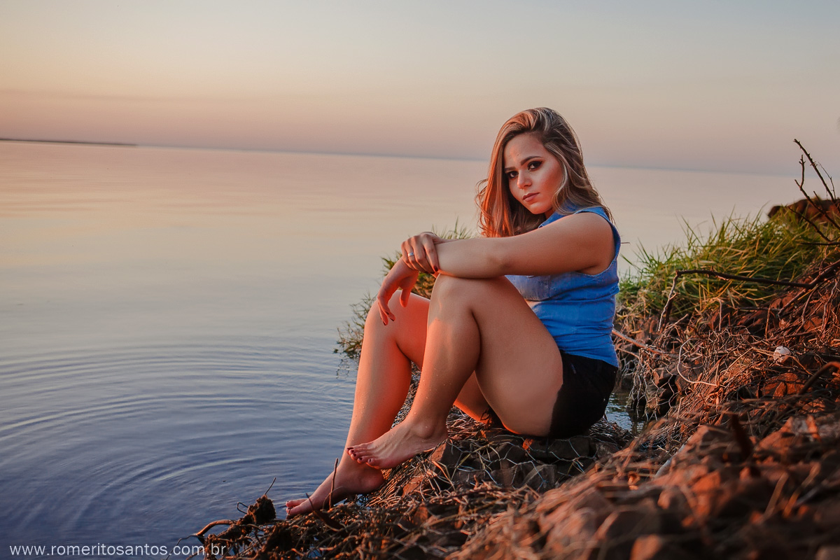 Fotos realizadas na cidade de Presidente Epitácio - SP Com Gabriele Domenice. Em um local magnifico no pesqueiro Aquatur, pelo o fotografo Romerito Santo