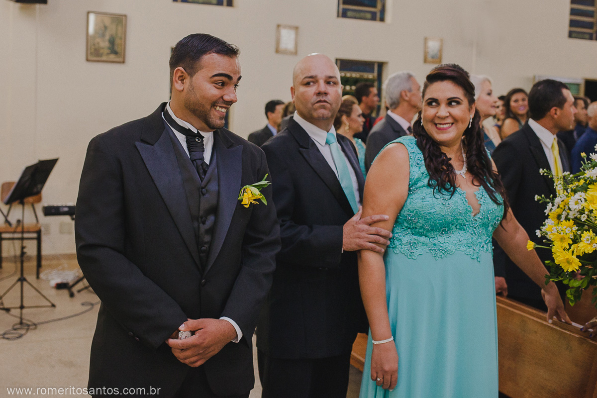 O fotografo Romerito Santos Esteve fotografando o casamento de gisele e lucas na cidade de presidente epitácio - sp