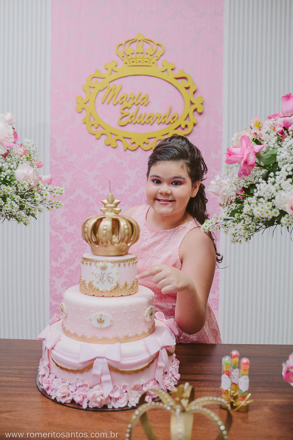 Que evento lindo, Com as duas Princesas, chamadas Duda e Clarinha. O evento Foi realizado no clube S