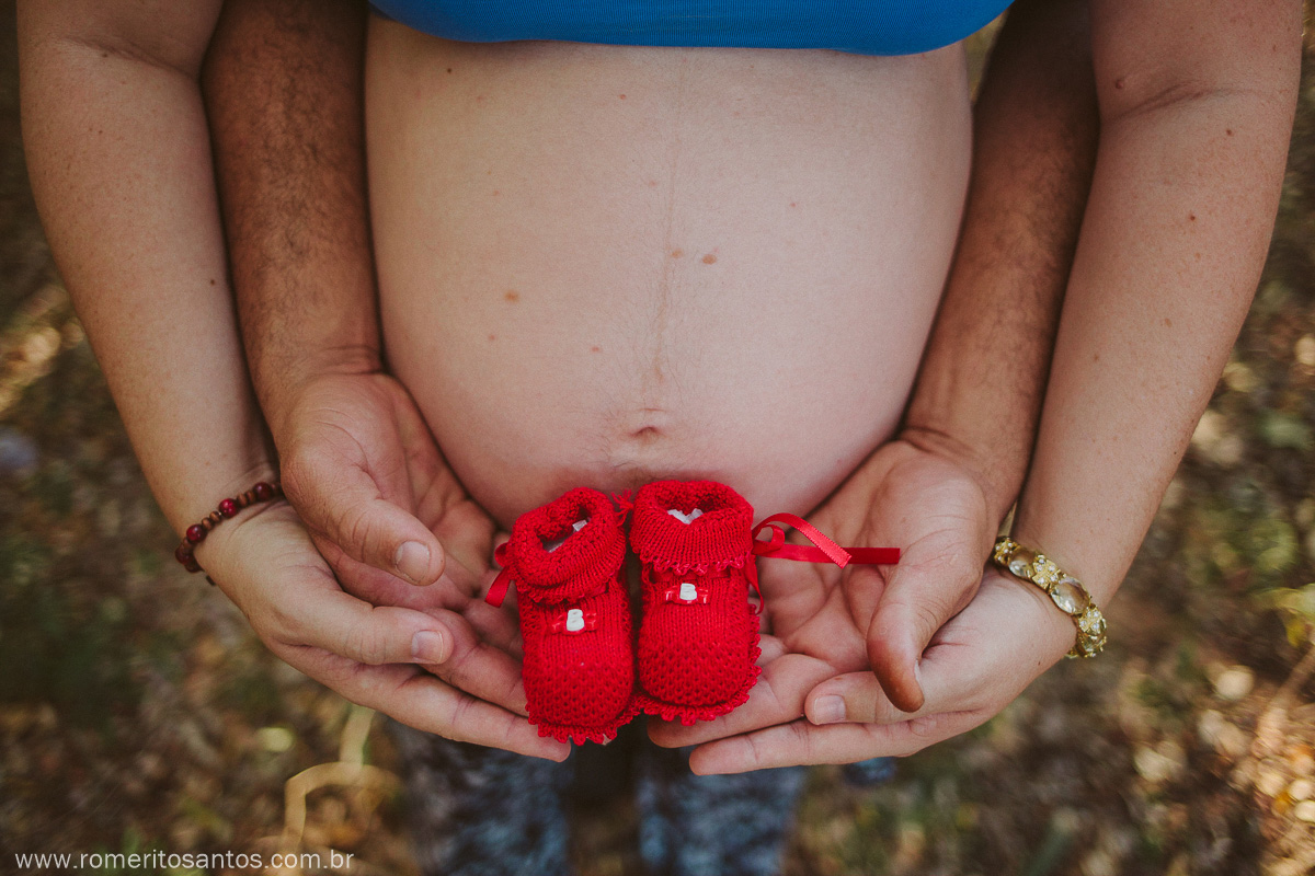 Ensaio fotográfico realizado na cidade de Presidente Epitácio - SP, pelo o fotógrafo Romerito Santos. Com a mamãe Renata, na doce espera da pequenina Isadora.