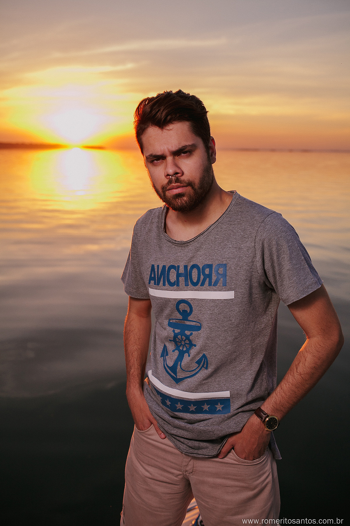 Ensaio masculino com Daniel Santos realizado na Cidade de Presidente Epitácio SP, Fotografado por Romerito Santos