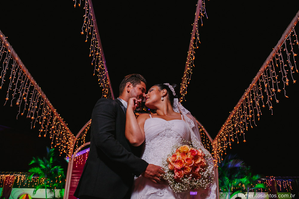 Casamento realizado na cidade de Presidente Epitácio,sp com o noivos Luymara e Eder registrado pelo o fotografo de casamento Romerito Santos com belos registros fotograficos.