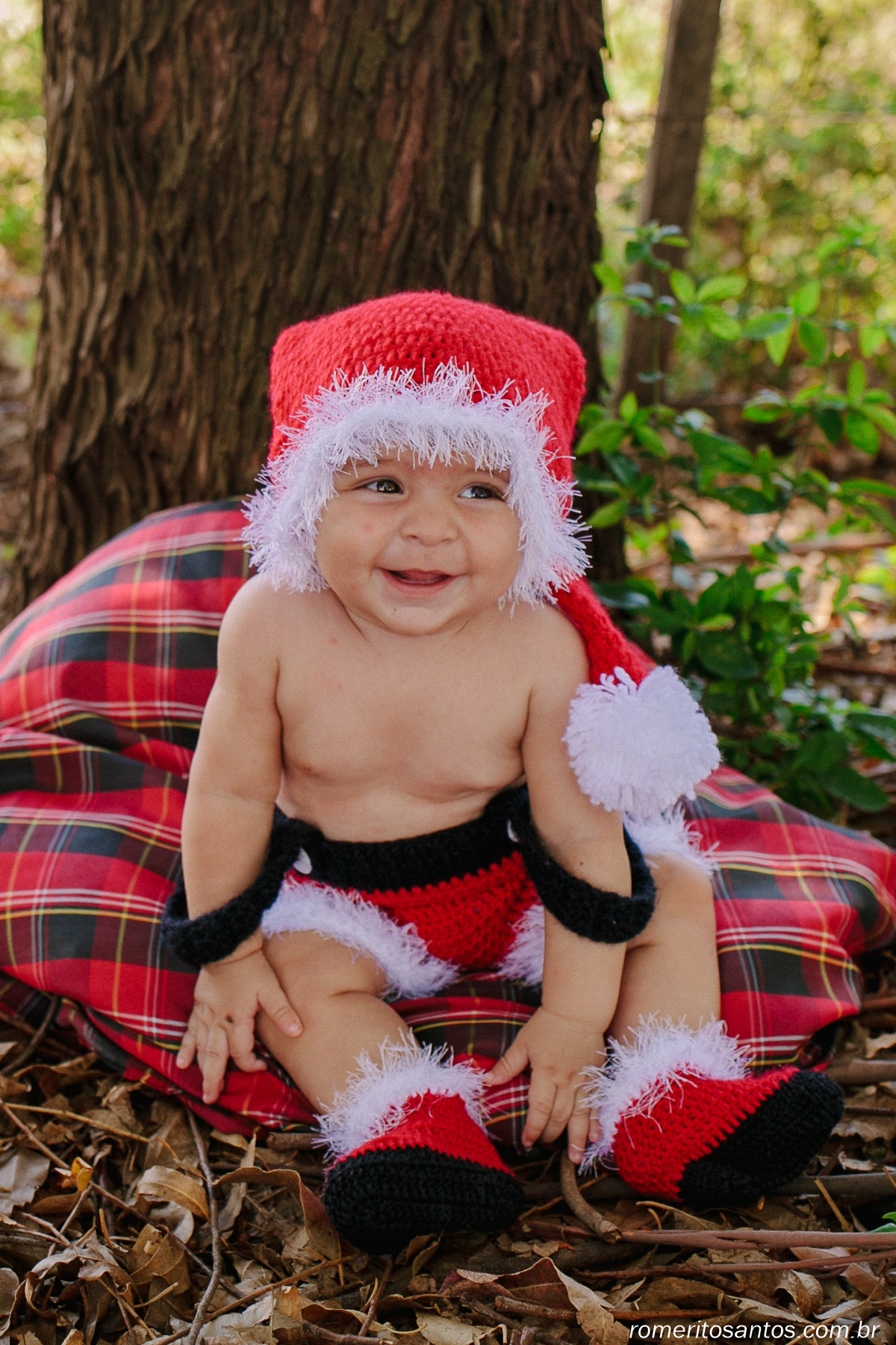 ensaio fotográfico Davi Lucca na cidade de presidente Epitacio, o local aonde foi registrado este momento pelo o fotografo Romerito Santos bem conhecido pela a estrada do Frigorifico com o tema natal