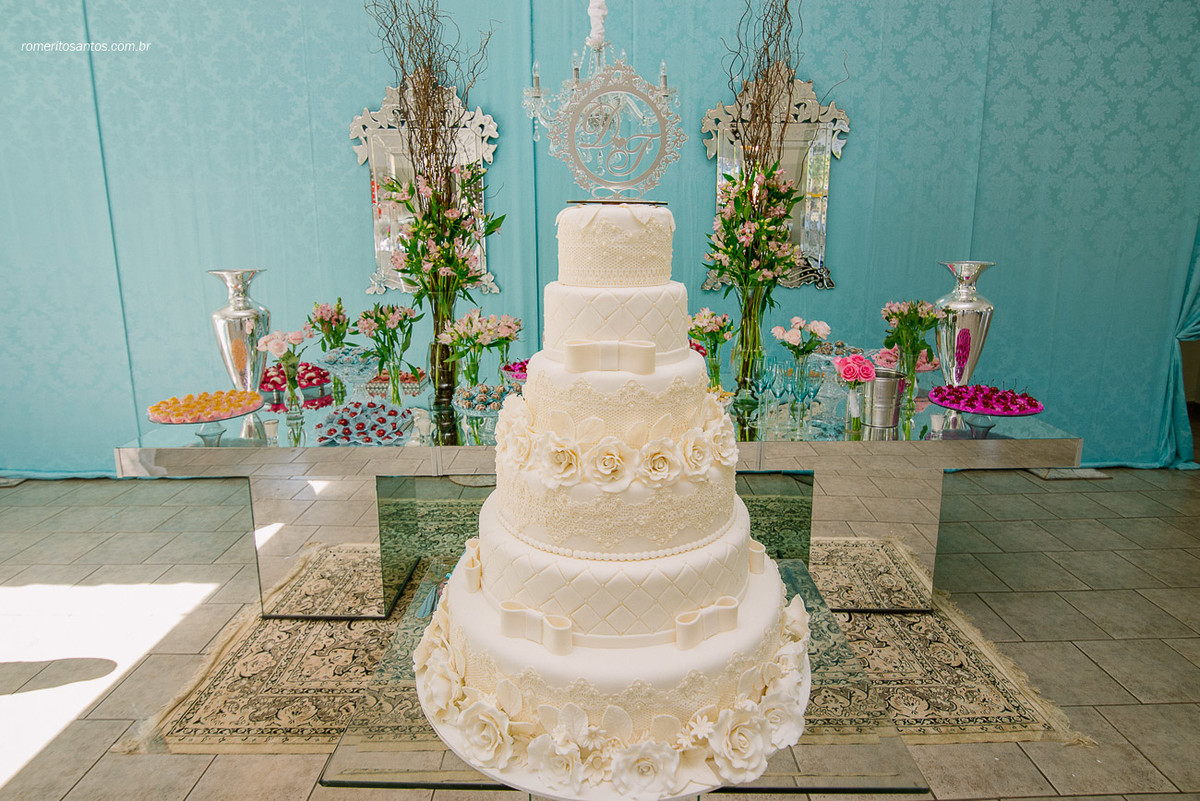 Bolo lindo de casamento