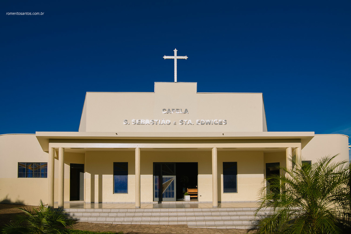 Capela linda para fotos de casamento em PResidente Venceslau - SP