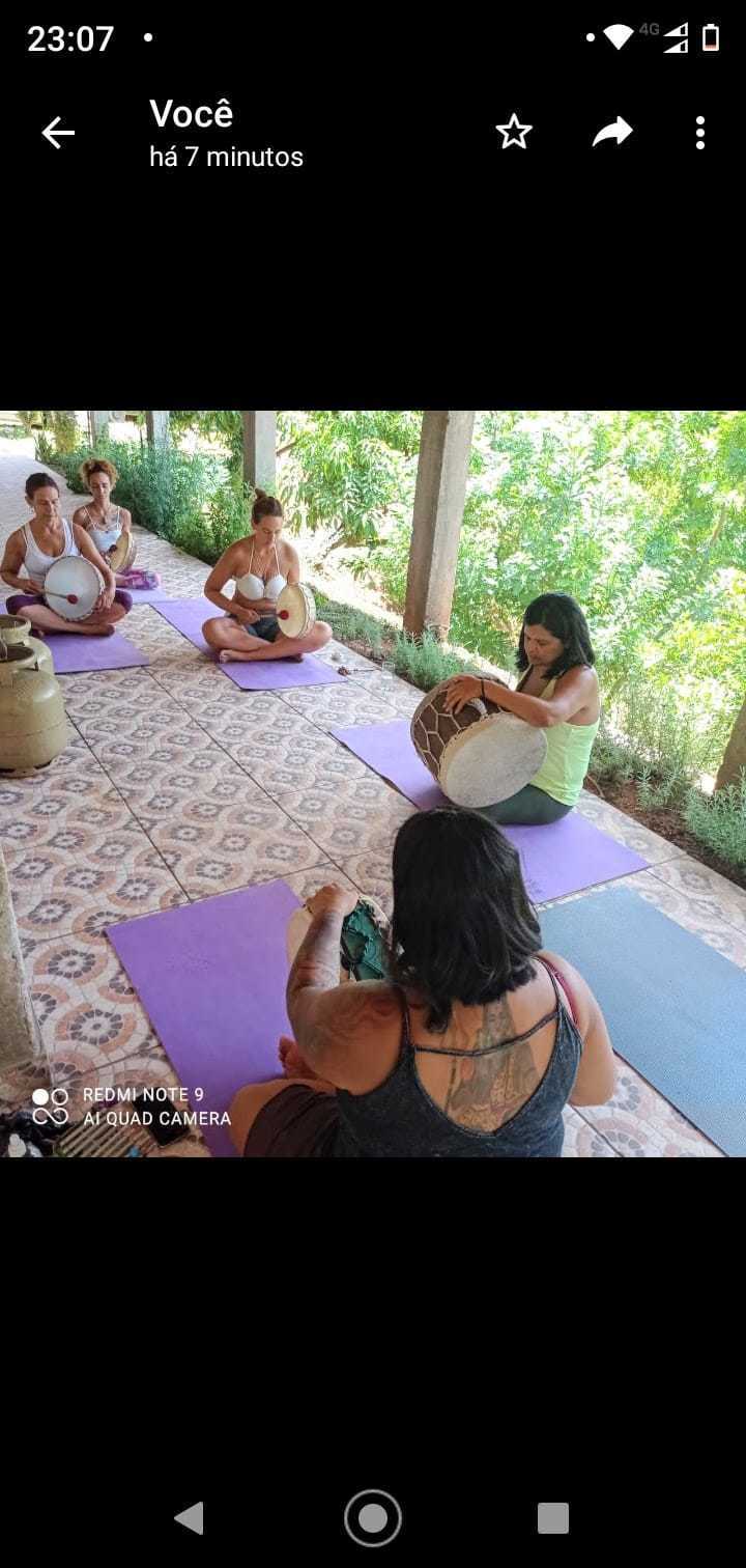 Meditação com Tambor Xamânico e Yoga - Pirapora - 2020