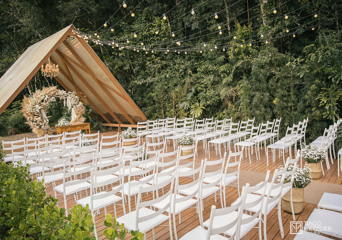 Casamento ao ar livre Garden Eventos Agrolândia