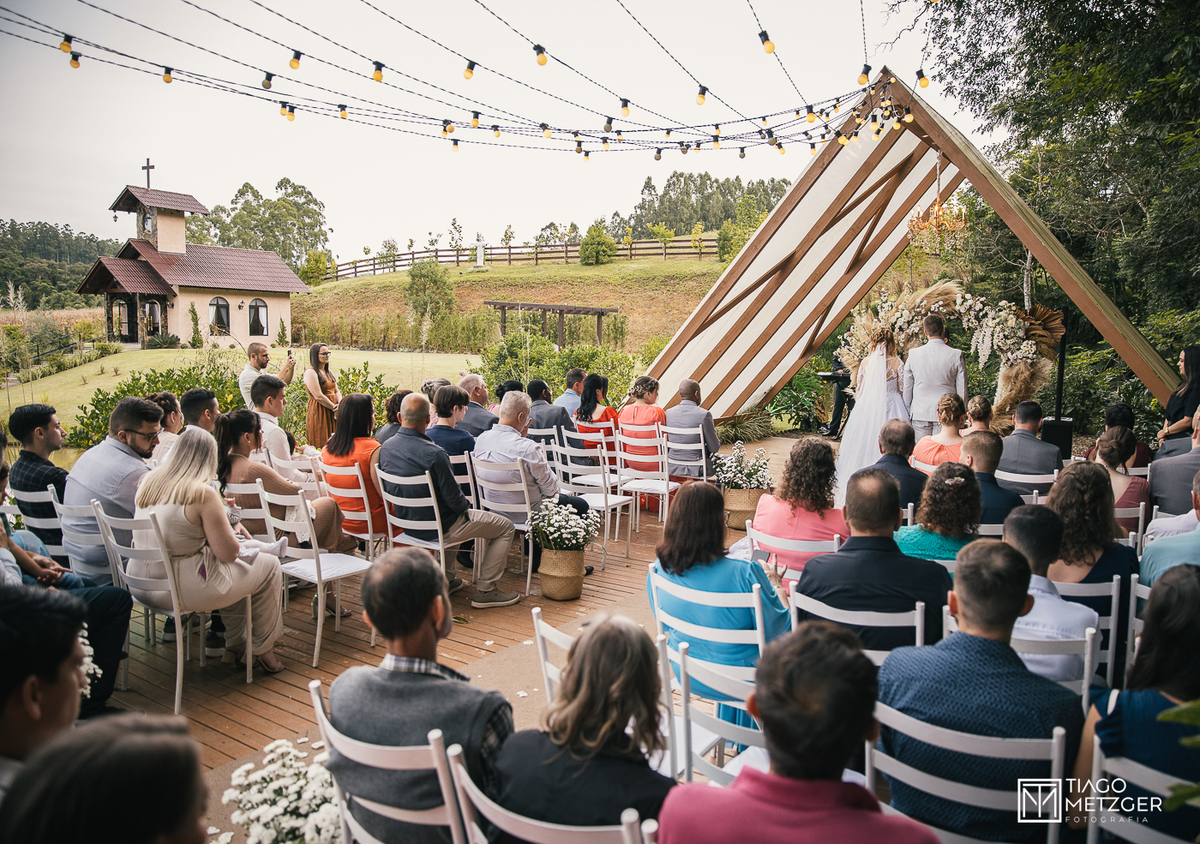 Casamento ao ar livre Garden Eventos Agrolândia