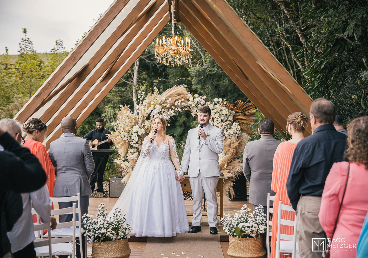 Casamento ao ar livre Garden Eventos Agrolândia