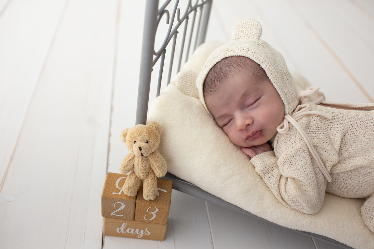 fotografia de recem nascido Newborn em funchal ilha da madeira estúdio valquiria abreu