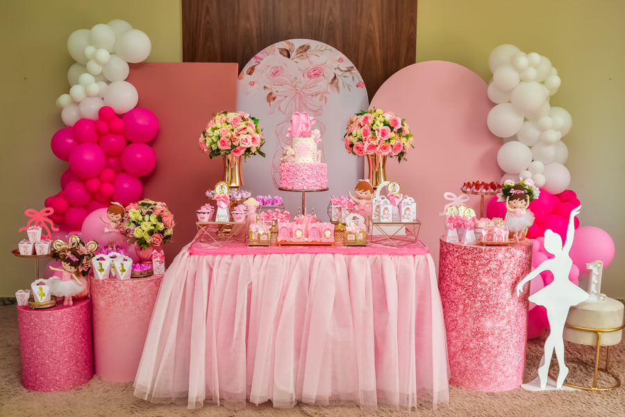 aniversário infantil tema bailarina em salvador bahia