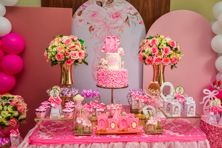 decoraçao do aniversário infantil de isabela