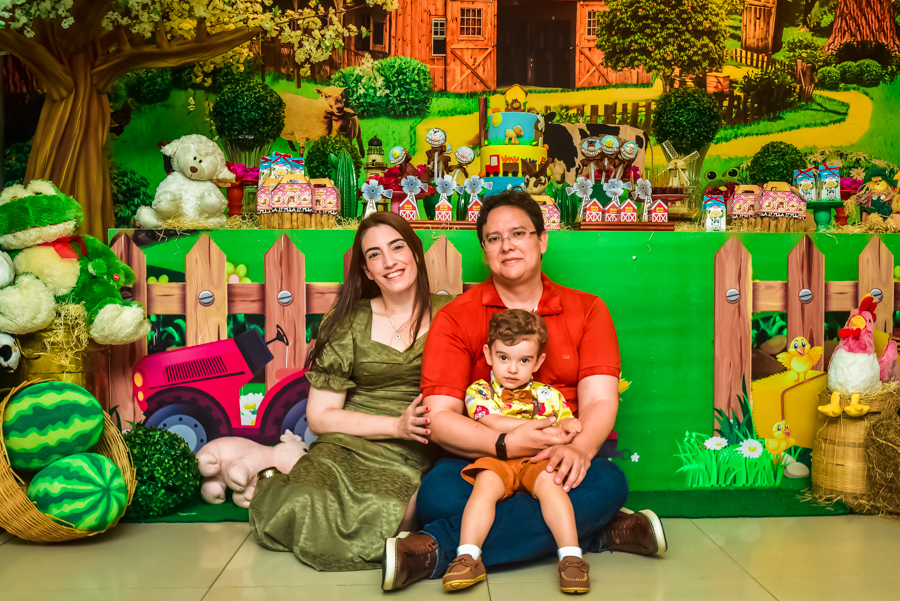 linda foto de Matheus no seu aniversário infantil