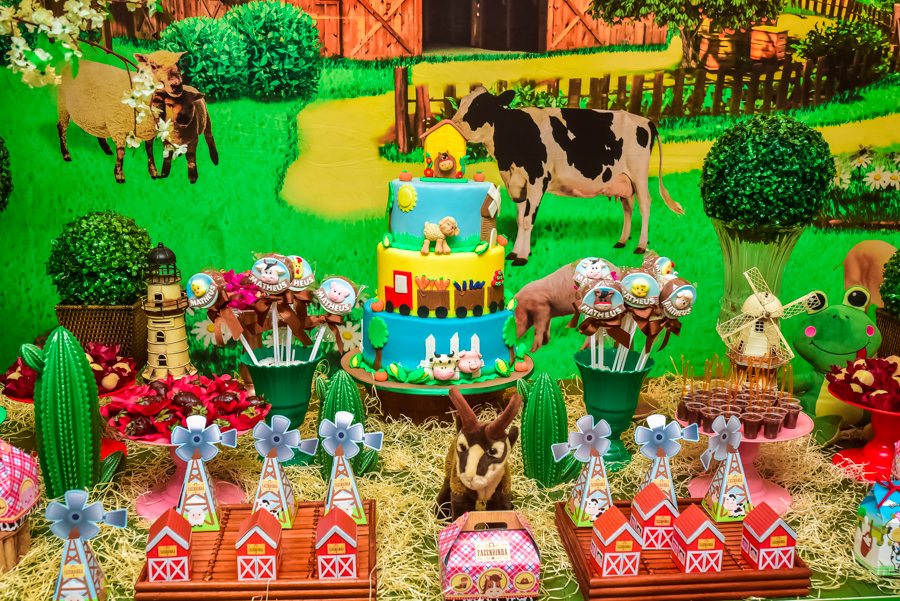 foto da decoracao da festa de aniversario de matheus