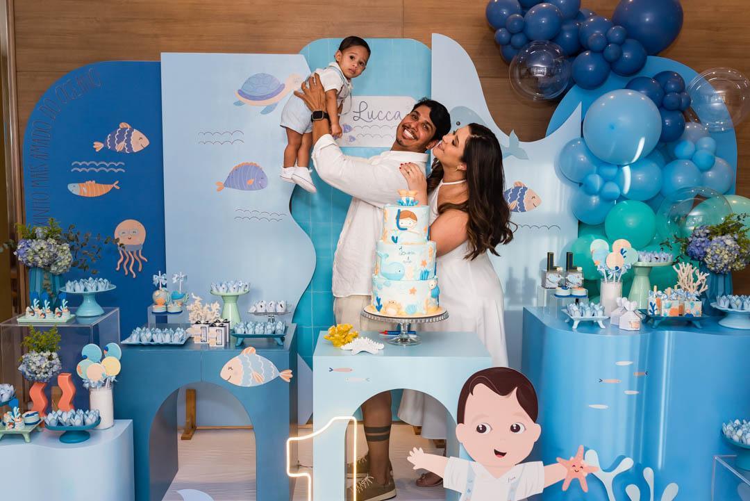 Celebração-cheia-de-alegria-no primeiro-aniversário-do-Lucca-em 