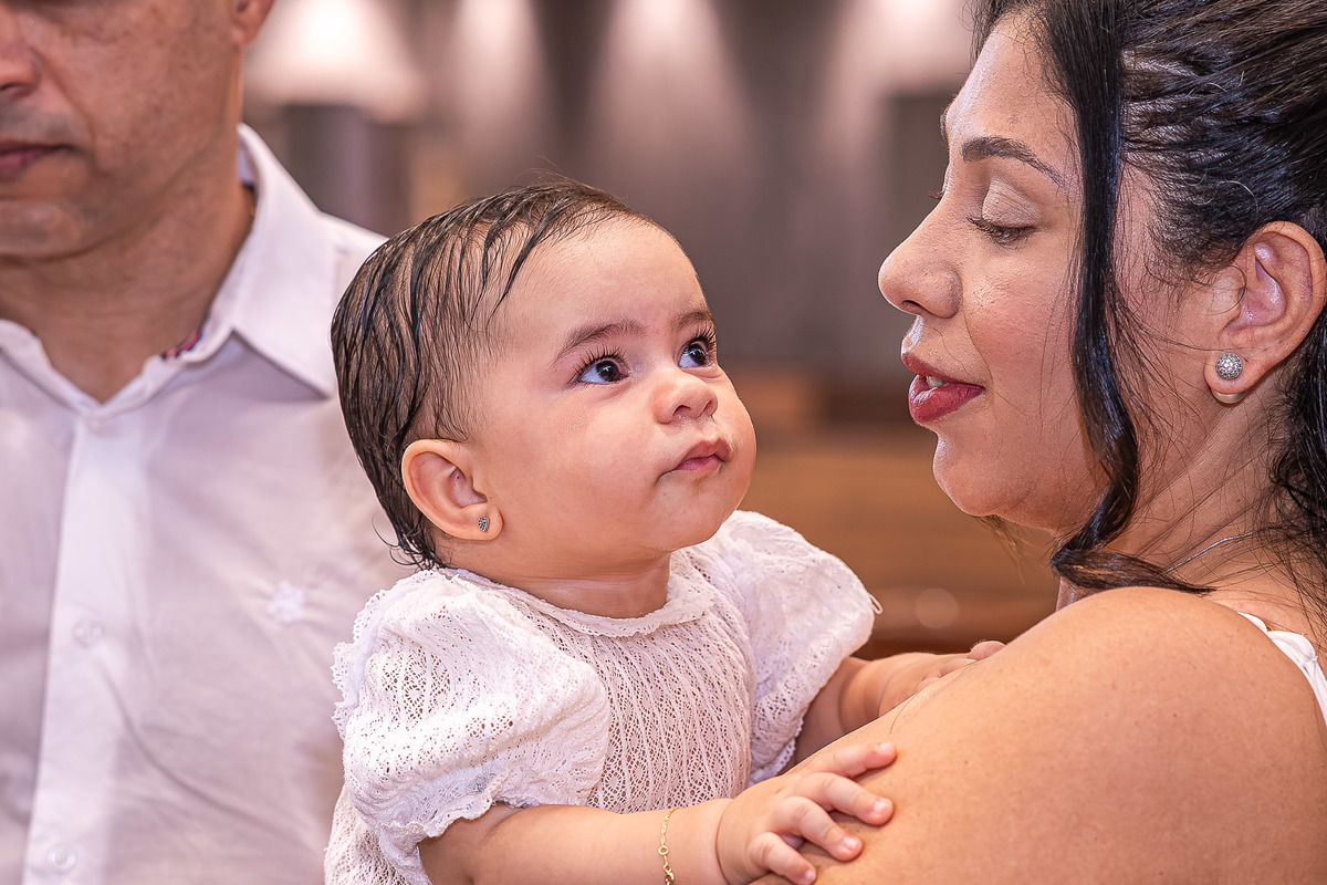 Recordação especial do batizado de Laura – Fotografia em Salvador, Bahia