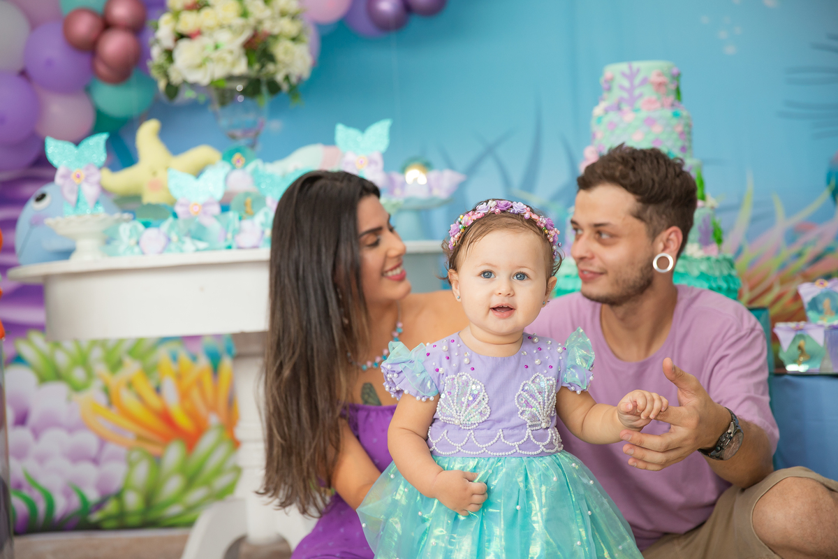 aniversario sereia 1 ano