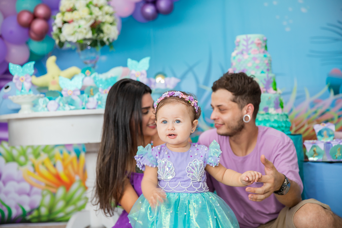 aniversario sereia 1 ano