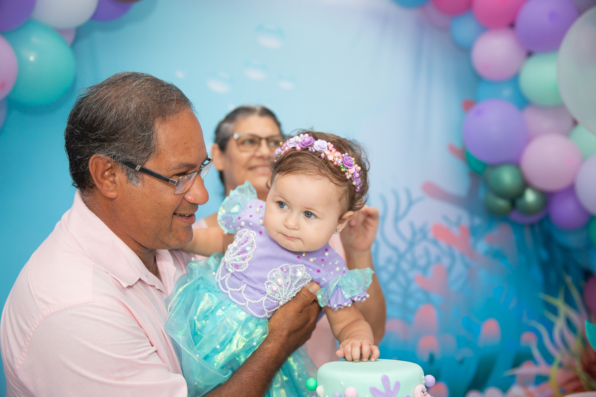 aniversario sereia 1 ano