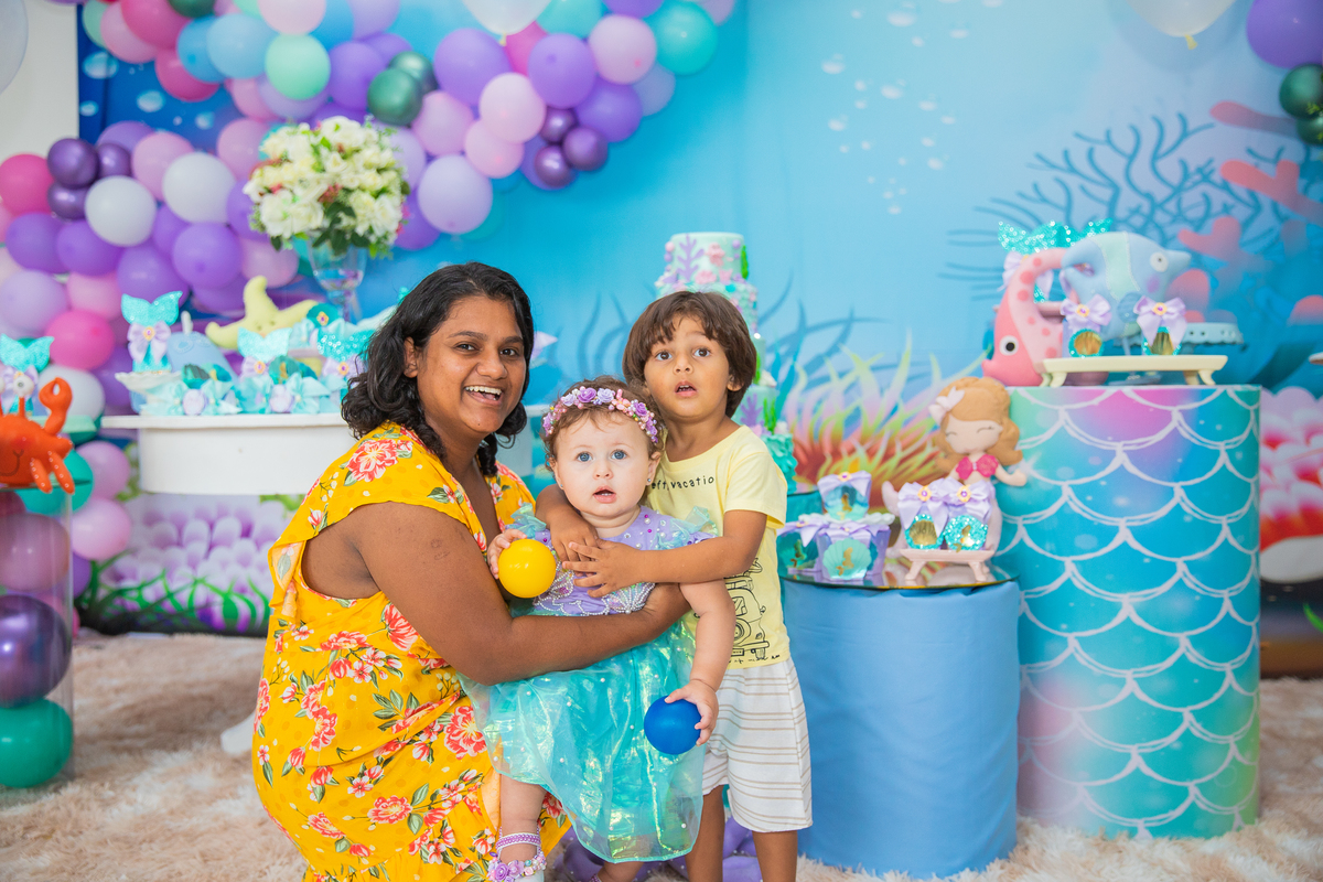 aniversario sereia 1 ano