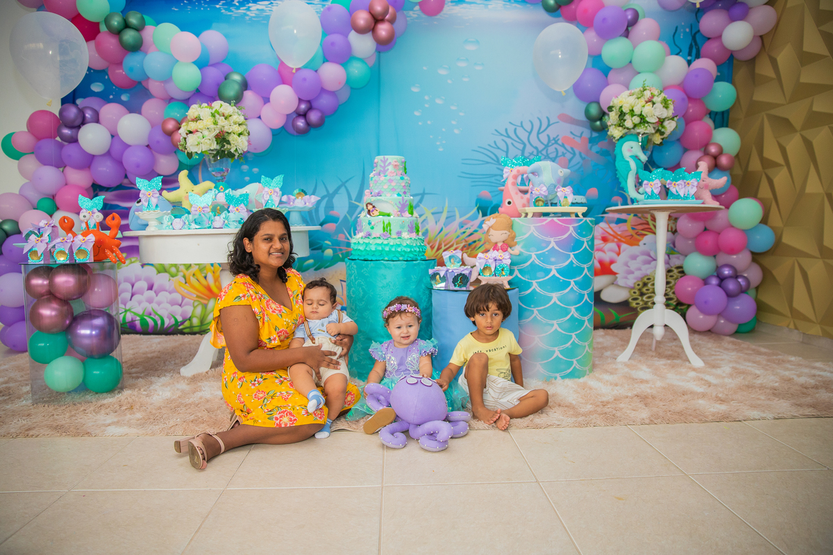 aniversario sereia 1 ano