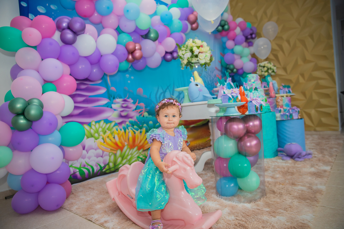 aniversario sereia 1 ano