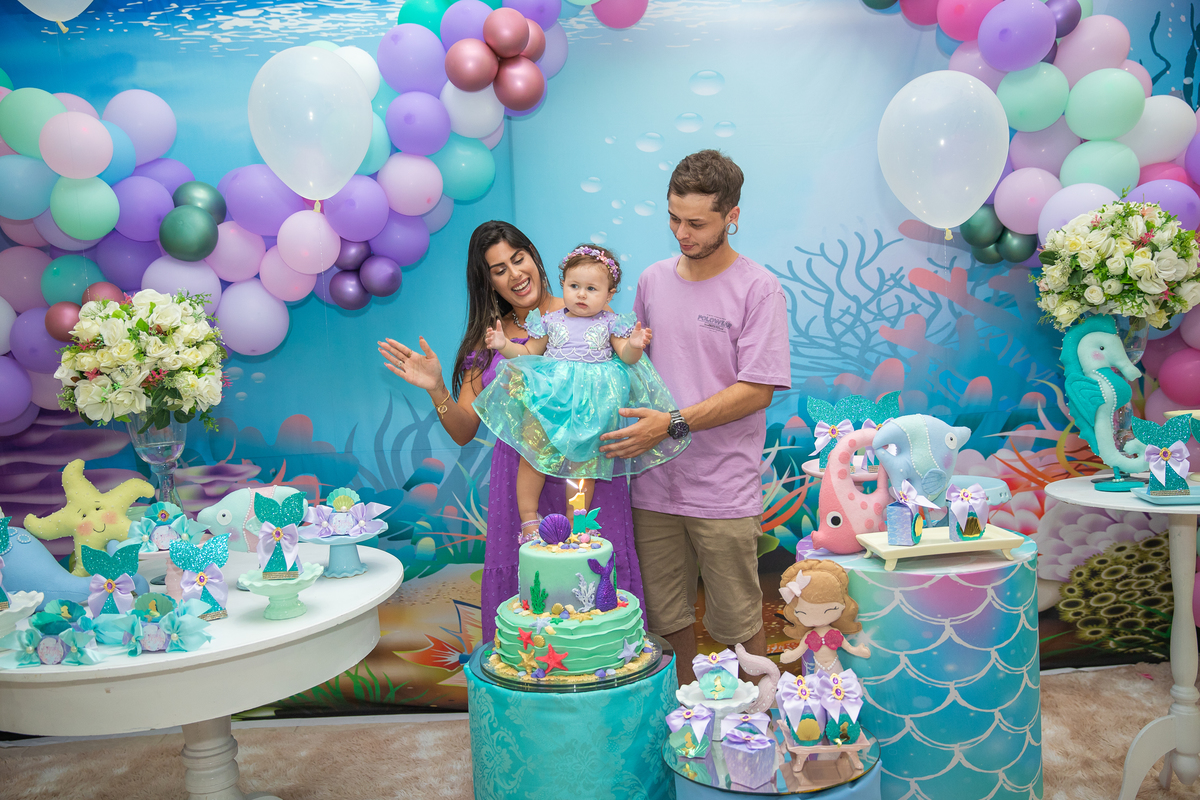 aniversario sereia 1 ano
