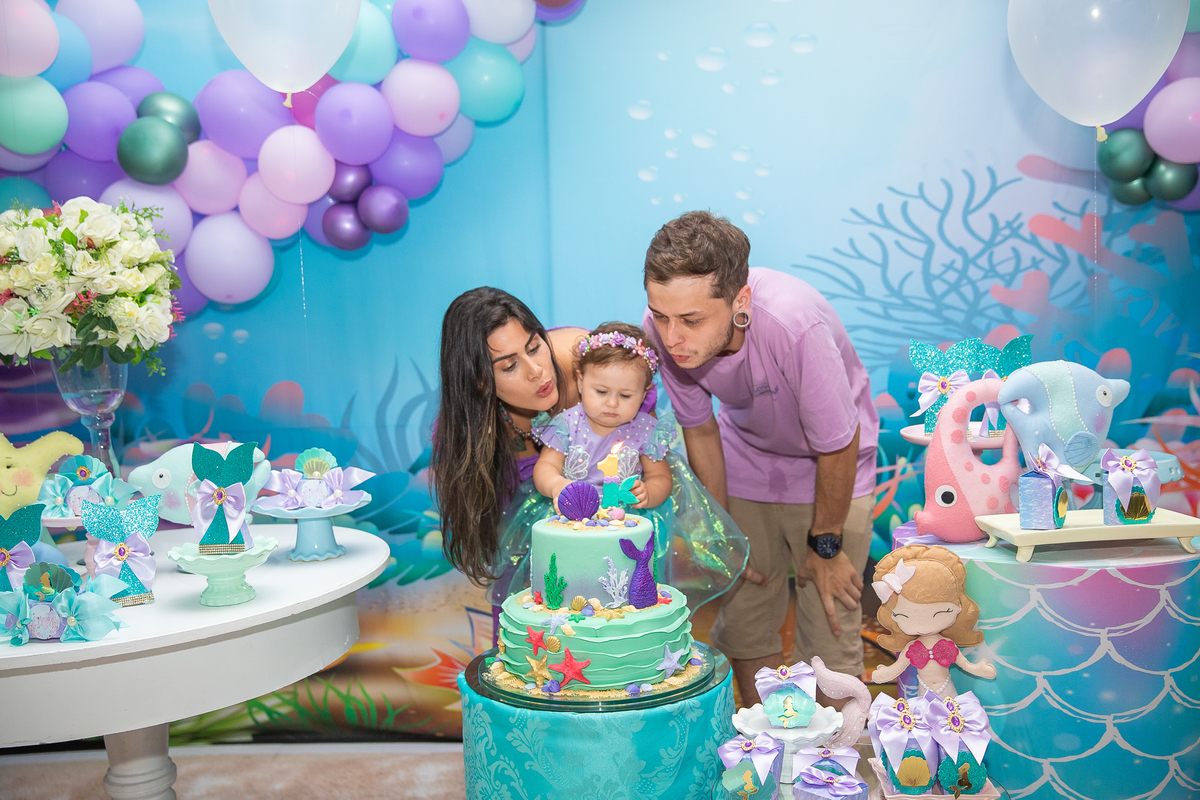 aniversario sereia 1 ano