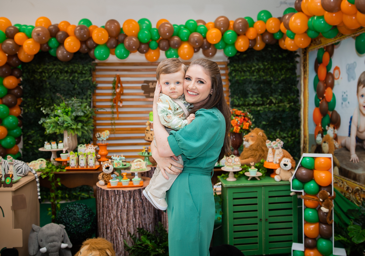 aniversario de 1 aninho safari