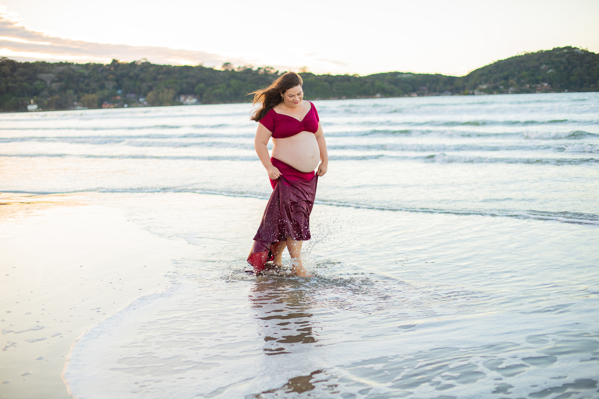 ensaio de gestante pinheira Palhoça