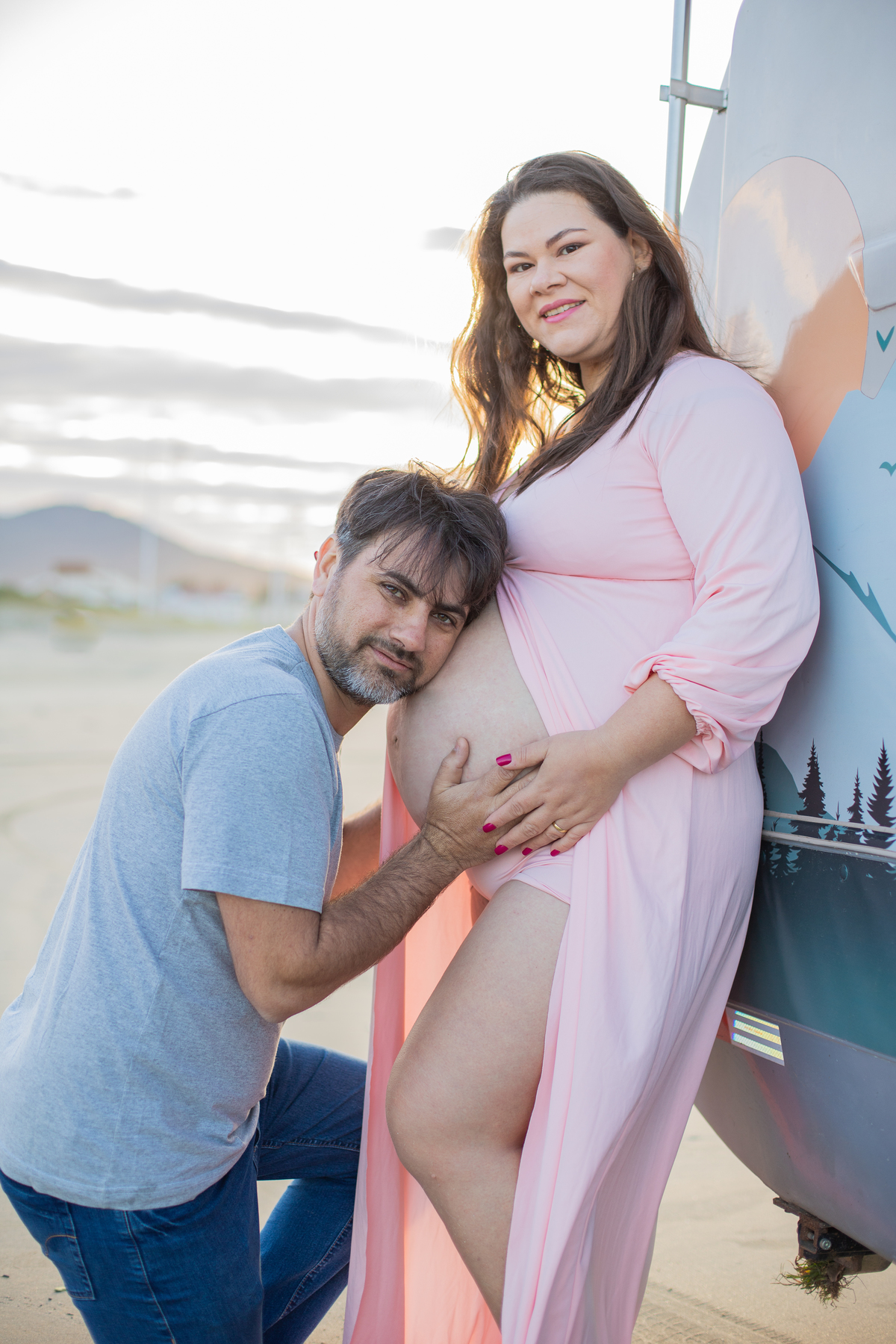 ensaio de gestante pinheira Palhoça