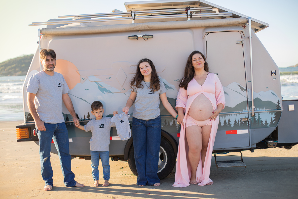 ensaio de gestante pinheira Palhoça