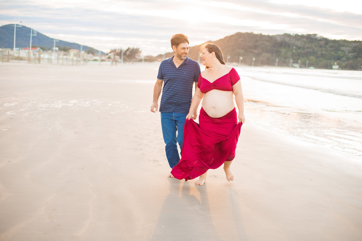 ensaio de gestante pinheira Palhoça