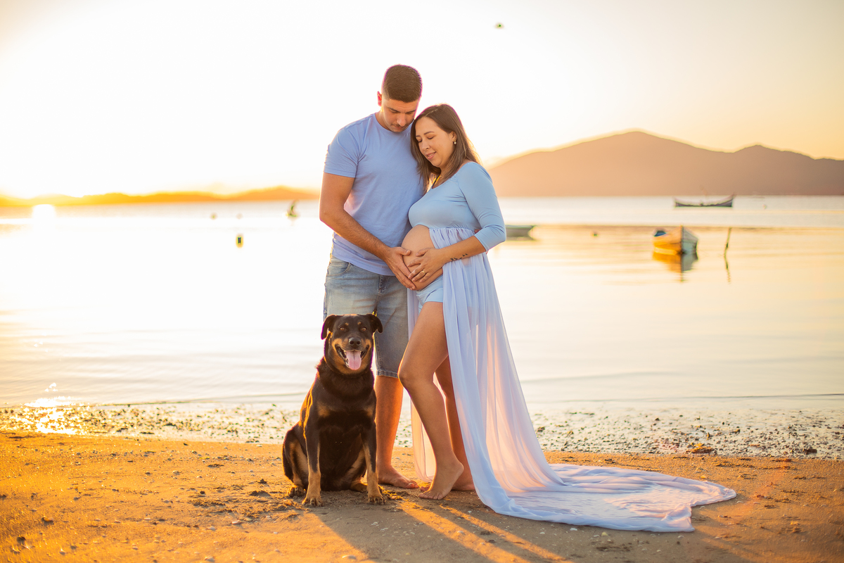 ensaio de gestante Palhoça 