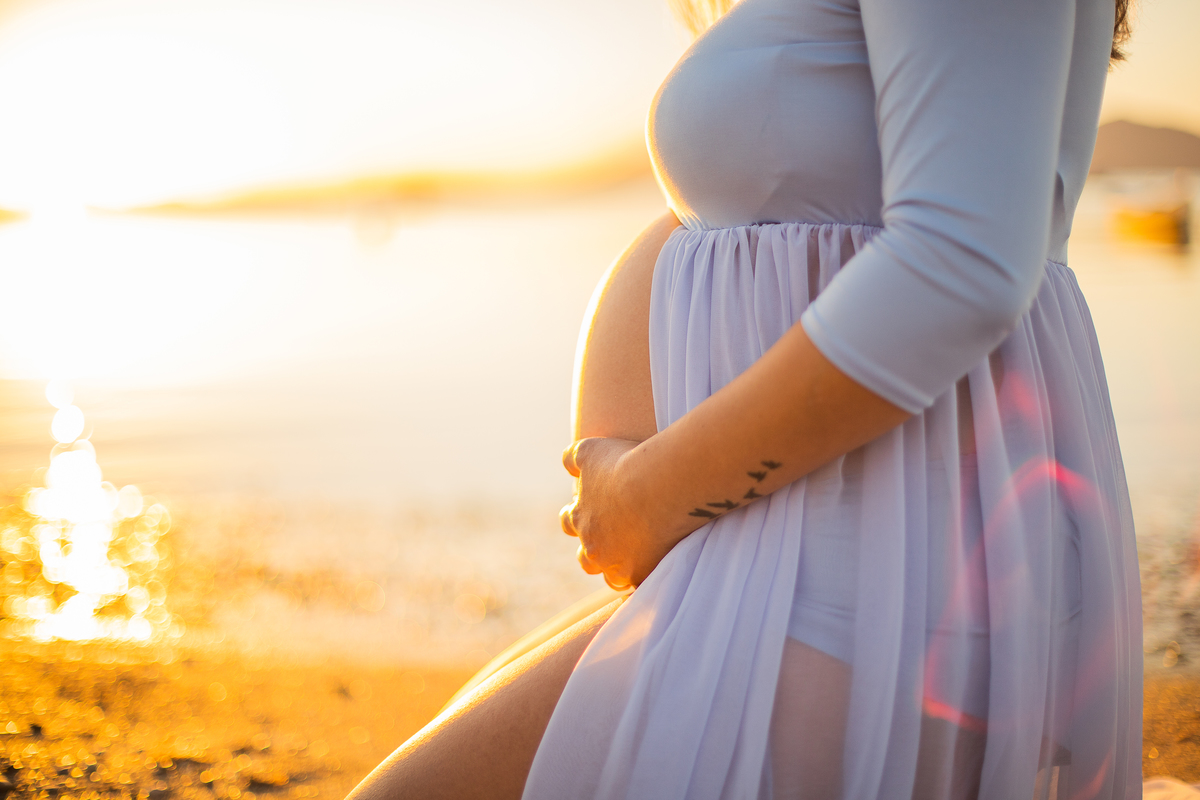 ensaio de gestante Palhoça 